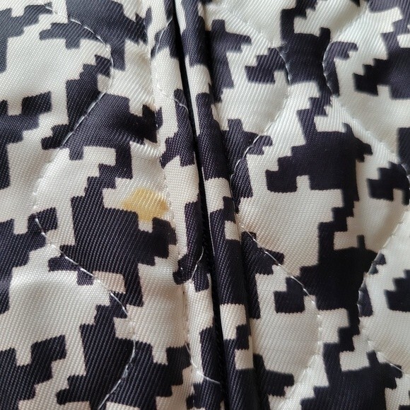 1950's Evelyn Pearson Maxi Robe Women M Black Plaid Costume Lounge Dress VTG - Picture 3 of 4